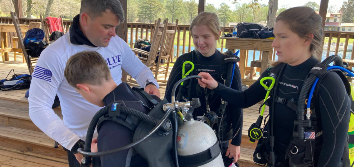 Force Blue Kicks Off Ocean Conservation School at Vortex Spring